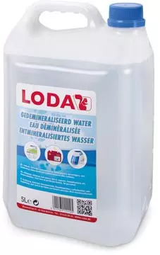 Een LODA gedemineraliseerd water, bidon van 5 l koop je bij ShopXPress