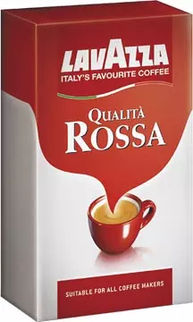 Een Lavazza gemalen koffie qualita rossa, 250 g koop je bij ShopXPress