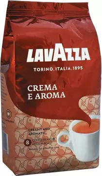 Een Lavazza koffiebonen crema e aroma, zak van 1 kg koop je bij ShopXPress