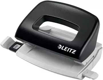 Een Leitz NeXXt mobiele perforator, 10 blad, zwart koop je bij ShopXPress