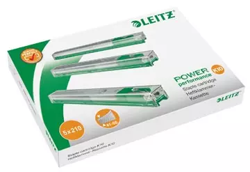 Een Leitz Power Performance K10 cartridge, 10mm pootlengte, 210 nietjes per cartridge koop je bij ShopXPress