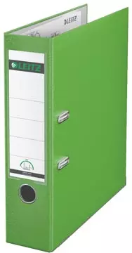 Een Leitz 180° ordner, A4, uit PP, rug van 8 cm, lichtgroen koop je bij ShopXPress