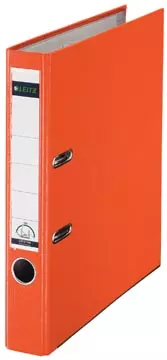 Een Leitz ordner oranje, rug van 5 cm koop je bij ShopXPress