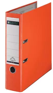 Een Leitz 180° ordner, A4, uit PP, rug van 8 cm, oranje koop je bij ShopXPress