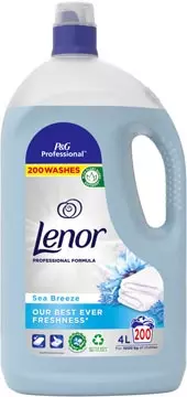 Een Lenor Professional wasverzachter zeebries, flacon van 4 liter koop je bij ShopXPress