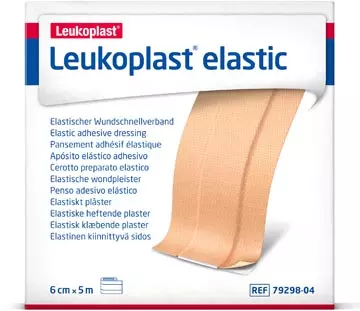 Een Leukoplast elastische pleister, 6 cm x 5 m koop je bij ShopXPress