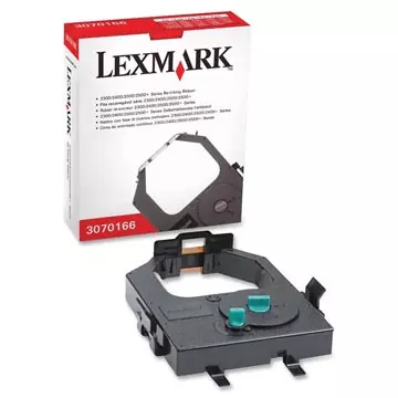 Een Lexmark nylontape met ReInk-System zwart - OEM: 3070166 koop je bij ShopXPress