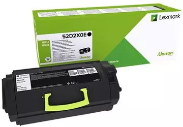 Een Lexmark toner return program 522X, 45.000 pagina's, OEM 52D2X00, zwart koop je bij ShopXPress