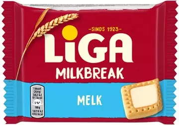 Een Liga Milkbreak melk, 41 g koop je bij ShopXPress