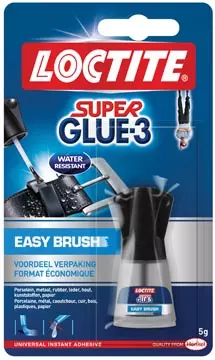 Een Loctite Secondelijm Super Glue Easy Brush koop je bij ShopXPress