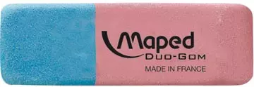 Een Maped gum Duo-Gom, groot formaat, op blister koop je bij ShopXPress