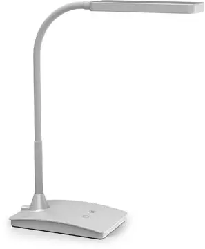 Een MAULpearly bureaulamp, LED, op voet, color vario, dimbaar, zilver koop je bij ShopXPress