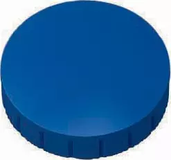 Een MAUL magneet Solid, 32mm, trekkracht 800gr, blauw, doos van 10 stuks koop je bij ShopXPress