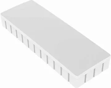 Een MAUL magneet Solid rechthoek 54x19mm trekkracht 1kg doos 10 wit koop je bij ShopXPress