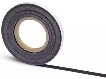 Een MAUL magneetband zelfklevend 10mtx15mm doos koop je bij ShopXPress