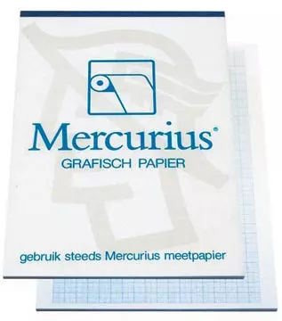 Een Mercurius millimeterpapier, ft A3, blok van 50 vel koop je bij ShopXPress