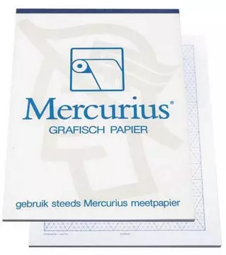 Een Mercurius isometrisch grafisch papier, 50 vel, ft A3 koop je bij ShopXPress