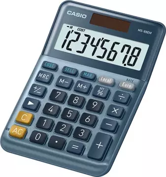 Een Casio Bureaurekenmachine MS-88EM koop je bij ShopXPress