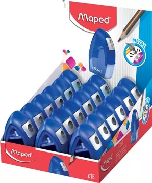 Een Maped Potloodslijper Tonic Metal 1-gaats, doos van 18 stuks koop je bij ShopXPress