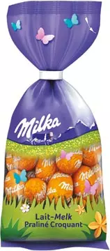 Een Milka paaseitjes, 100 g, melk praline koop je bij Supplierz BV