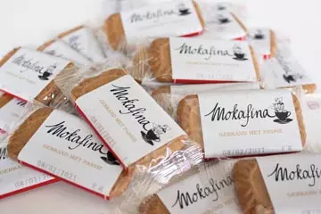 Een Mokafina speculoos koekjes, induvidueel verpakt, doos 300 stuks koop je bij ShopXPress