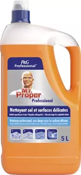 Een Mr. Proper allesreiniger, delicate, fles van 5 liter koop je bij ShopXPress