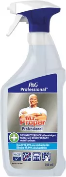 Een Mr. Proper desinfecterende allesreiniger, spray van 750 ml koop je bij ShopXPress