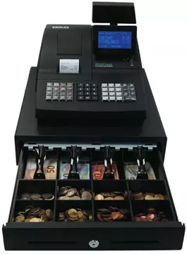 Een SAM4S kasregister NR-510RB, geprogrammeerd in het Nederlands koop je bij ShopXPress