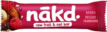 Een Nakd Berry Delight, reep van 35 g, pak van 18 stuks koop je bij ShopXPress