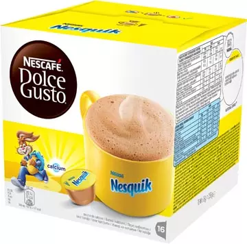 Een Nescafé Dolce Gusto koffiecapsules, Nesquik, pak van 16 stuks koop je bij ShopXPress