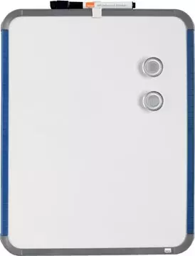 Een Nobo Slimline mini magnetisch whiteboard, staal, ft 28 x 36 cm koop je bij ShopXPress