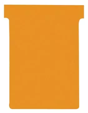 Een Nobo T-planbordkaarten index 3, ft 120 x 92 mm, oranje koop je bij ShopXPress