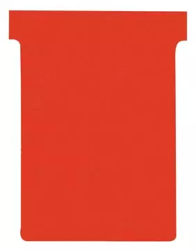 Een Nobo T-planbordkaarten index 3, ft 120 x 92 mm, rood koop je bij ShopXPress