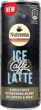 Een Nutroma Ice Caffè Latte, blik van 25 cl, pak 12 stuks koop je bij ShopXPress