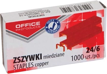 Buy your OFFICE products nietjes 24/6, verkoperd, doos van 1000 stuks at Supplierz BV