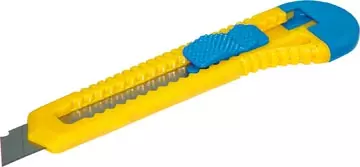 Een Office Products office cutter, 18 mm, blauw/geel koop je bij ShopXPress