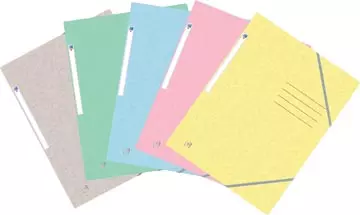 Een Oxford Top File+ elastomap, voor ft A4, geassorteerde pastelkleuren koop je bij ShopXPress