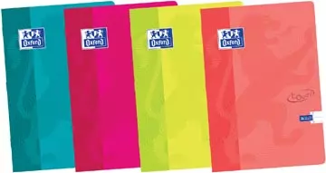 Een Oxford Touch schrift ft A5, 36 vel, gelijnd, geassorteerde kleuren koop je bij ShopXPress