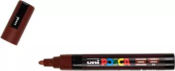 Een uni-ball Paint Marker op waterbasis Posca PC-5M cacao koop je bij ShopXPress