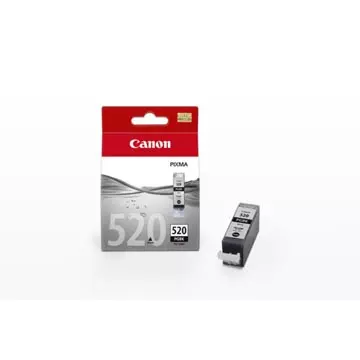 Een Canon inktcartridge PGI520BK, 324 pagina's, OEM 2932B001, zwart koop je bij ShopXPress