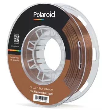 Een Polaroid 3D Universal Deluxe Silk PLA filament, 250 g, brons koop je bij ShopXPress