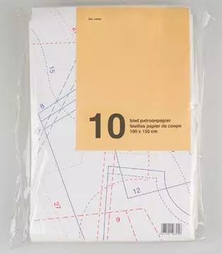 Een Patroonpapier, ft 100 x 150 cm, pak van 10 vel koop je bij ShopXPress