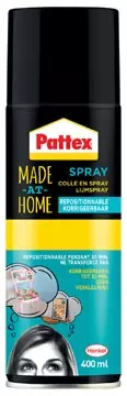 Een Pattex Made At Home lijmspray corrigeerbaar 400 ml koop je bij ShopXPress