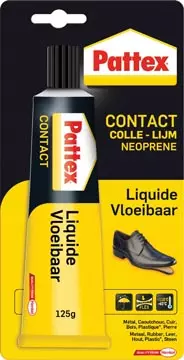 Een Pattex contactlijm Vloeibaar, tube van 125 g, op blister koop je bij ShopXPress