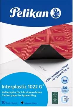 Een Pelikan carbonpapier Interplastic, etui van 10 vel koop je bij ShopXPress