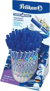 Een Pelikan inktuitwisser Super Pirat, brede punt koop je bij ShopXPress