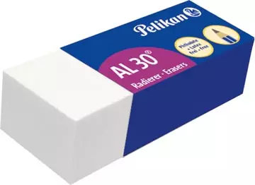 Een Pelikan witte potloodgom AL doos van 30 stuks koop je bij ShopXPress