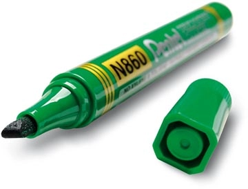 Een Pentel permanente marker N860-D, groen koop je bij Supplierz BV