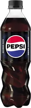 Een Pepsi Zero Sugar frisdrank, fles van 50 cl, pak van 6 stuks koop je bij ShopXPress