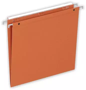 Een Pergamy Medium Flex hangmap ft A4, V-bodem, oranje koop je bij ShopXPress